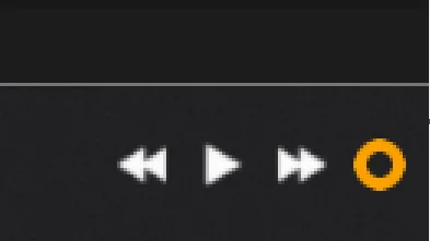 A screenshot of the icons in the system tray