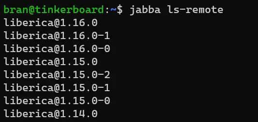 The Jabba Command Line Interface